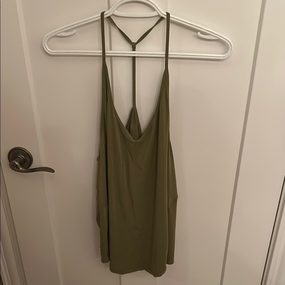 Lululemon Athletica Green Sleeveless Crop Camisole - Picture 2 of 4